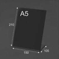 Меловой ценникодержатель L-образный  А5  вертикальный (Вид-1) - интернет-магазин pos материалов ПОСМАРКЕТ 